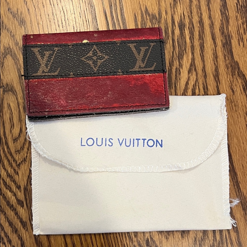 Upcycled Louis Vuitton Wallet